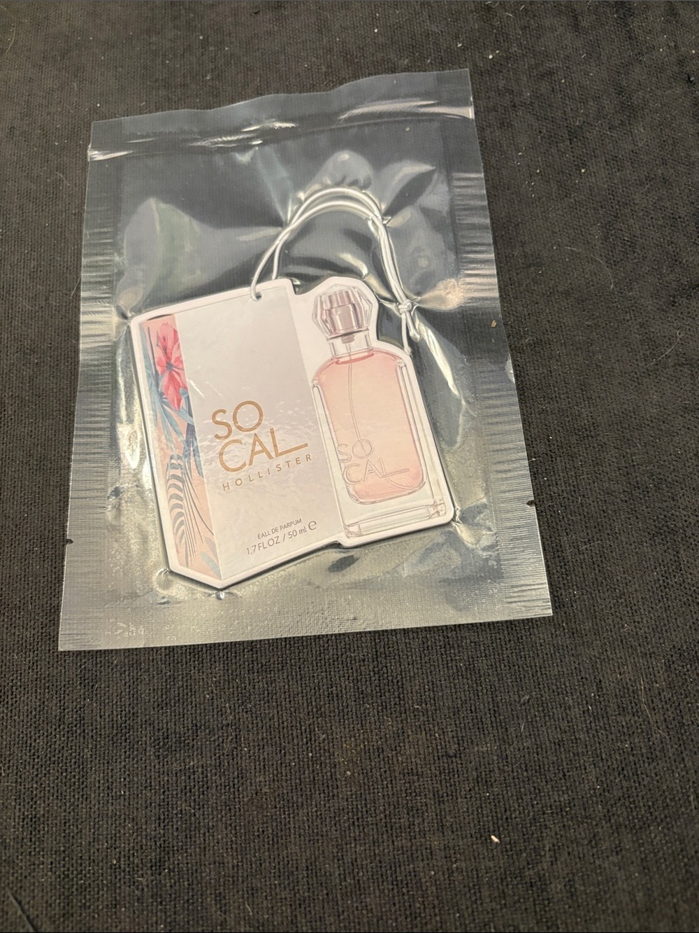 SoCal Pink & Gold Perfume Bottle air freshener